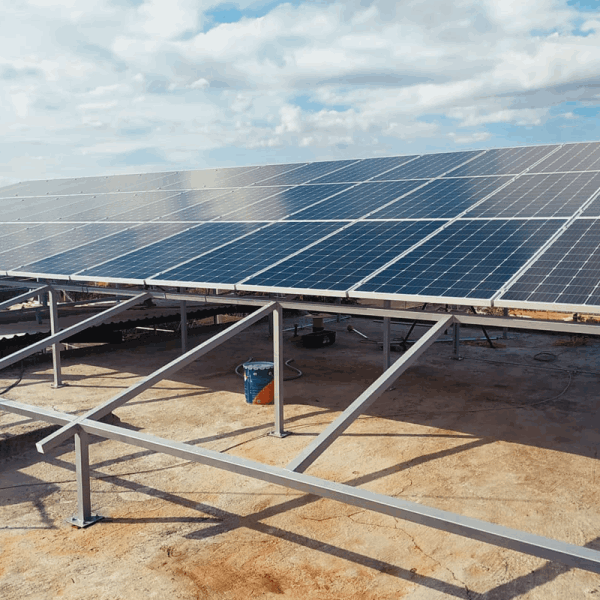 Celdas solares en una tortillería en Dolores Hidalgo