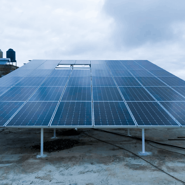 Celdas solares en una forrajera en Abasolo